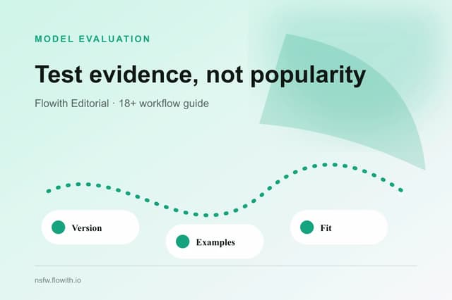 Civitai model page passing evidence, version, example, identity, and workflow checks