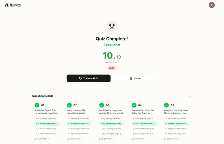 Interactive Quiz