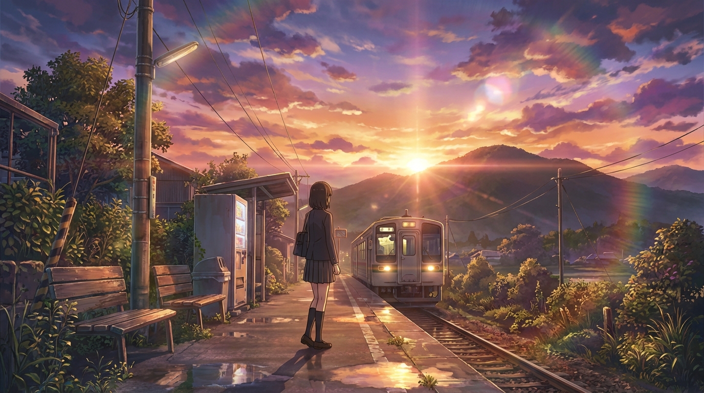 Anime character design sheet