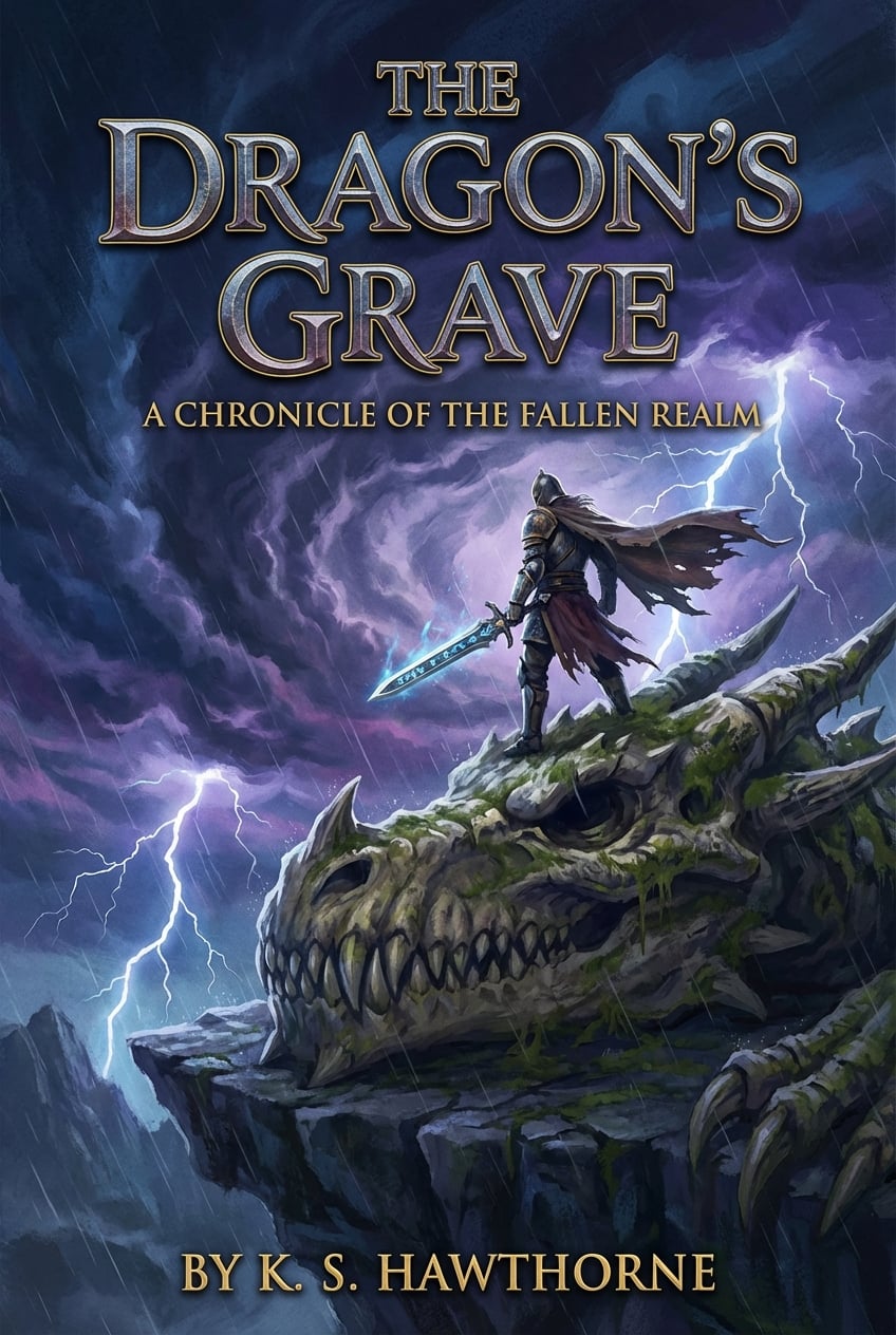 Book cover with typography example