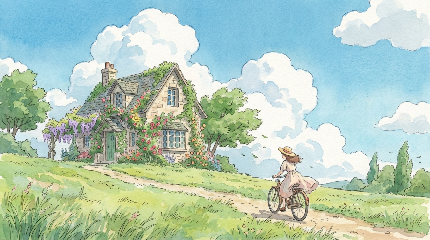 Vector style AI illustration