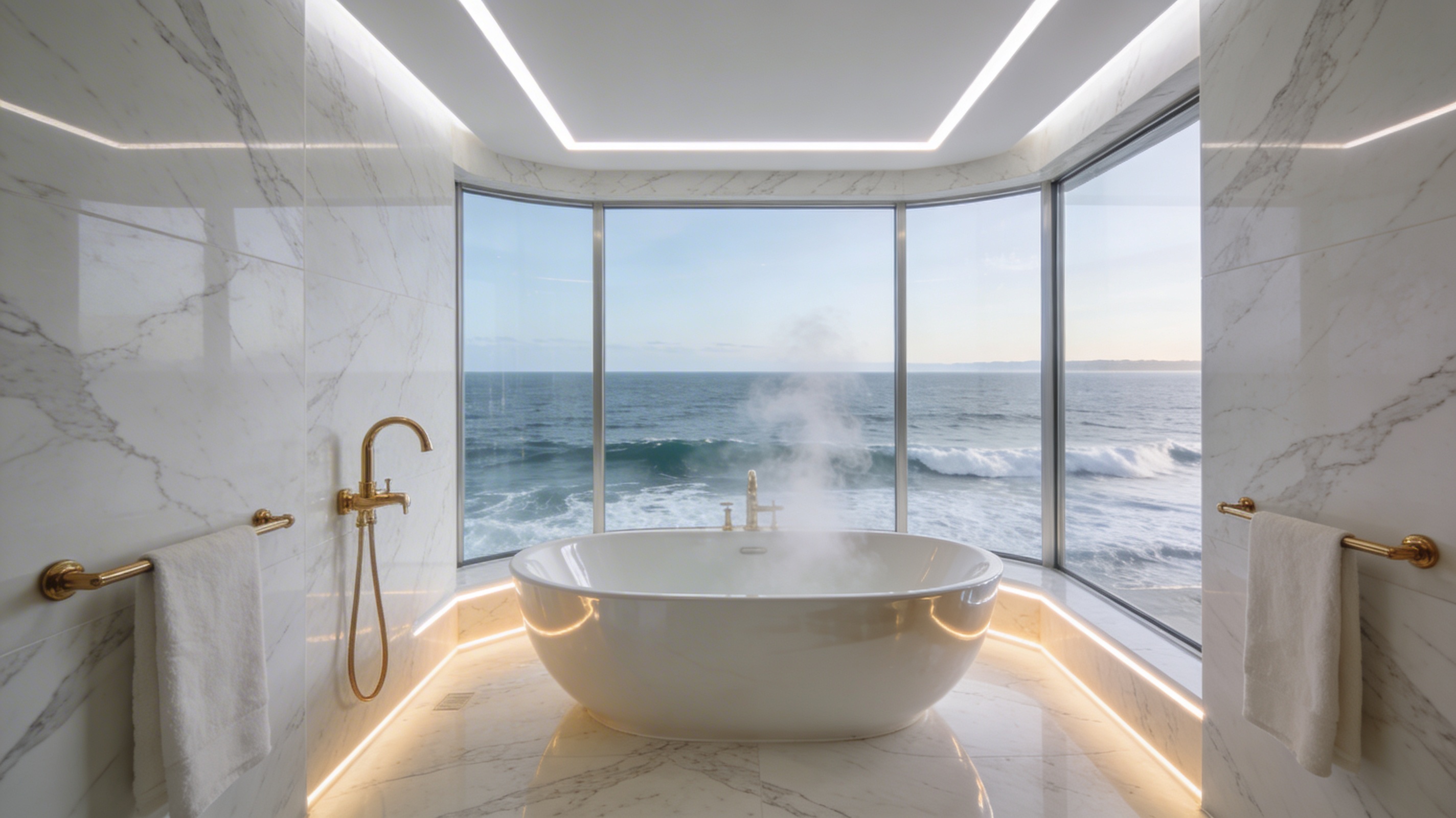 Virtual staging of empty room