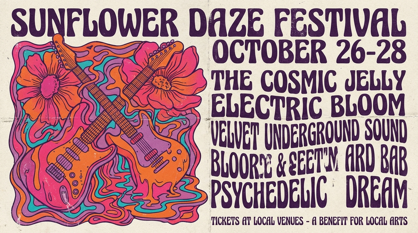 Marketing poster example