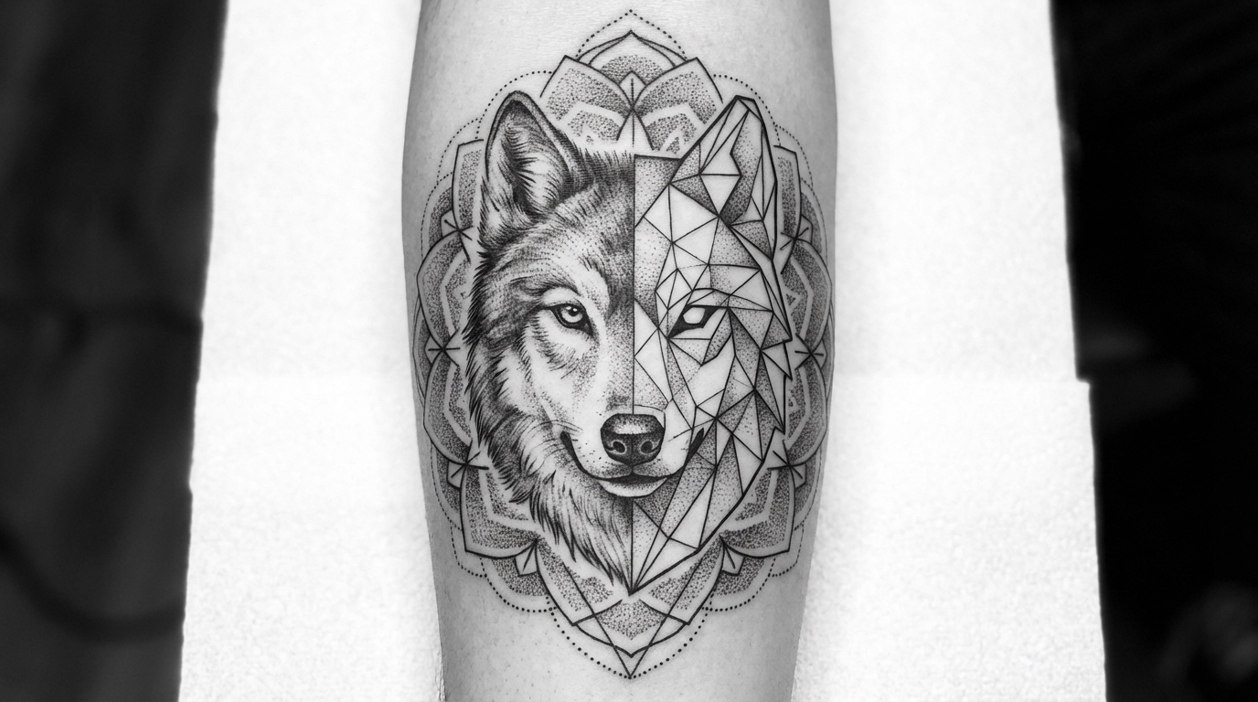 AI generated tattoo design