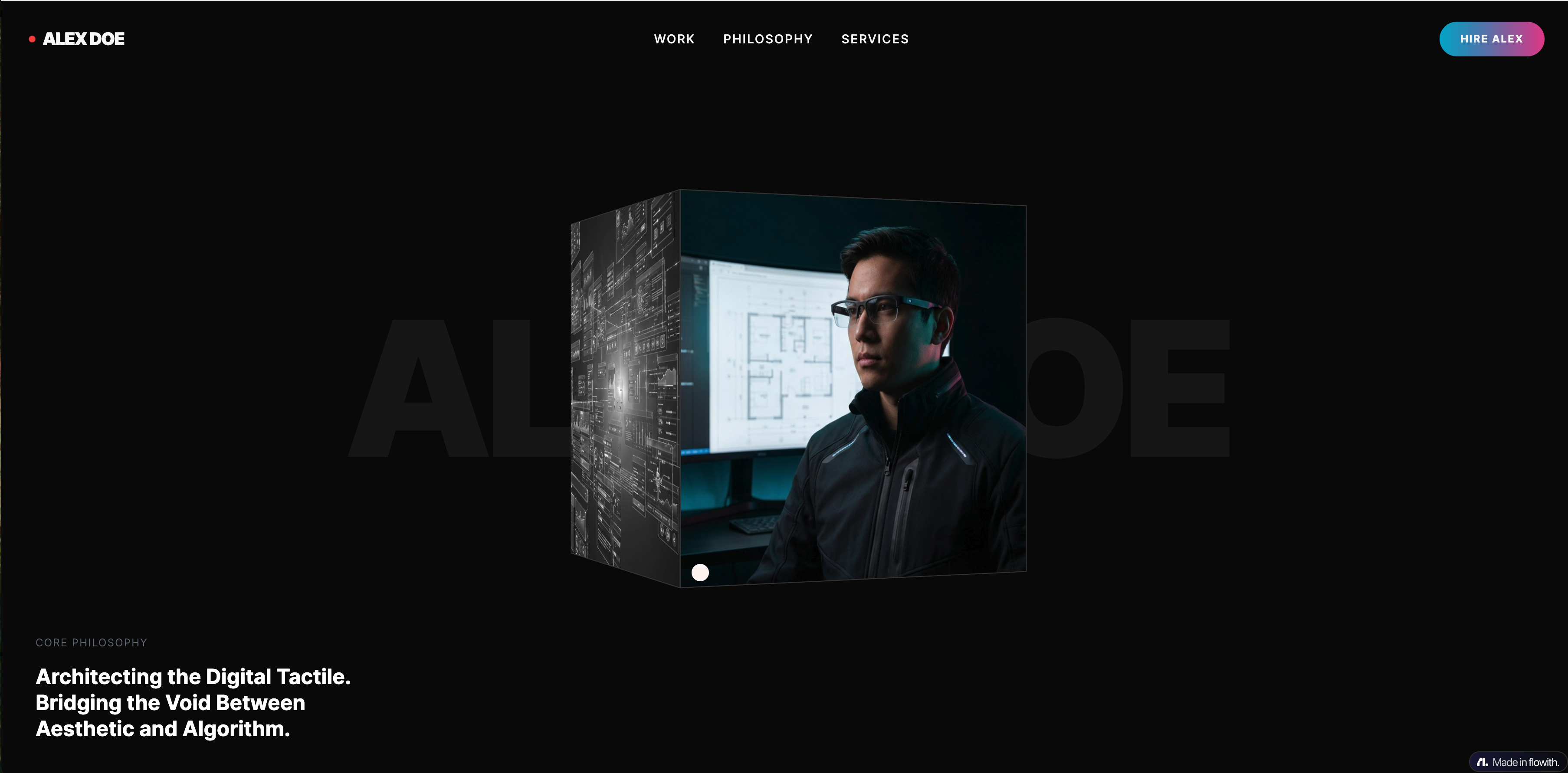 Cinematic Personal Website