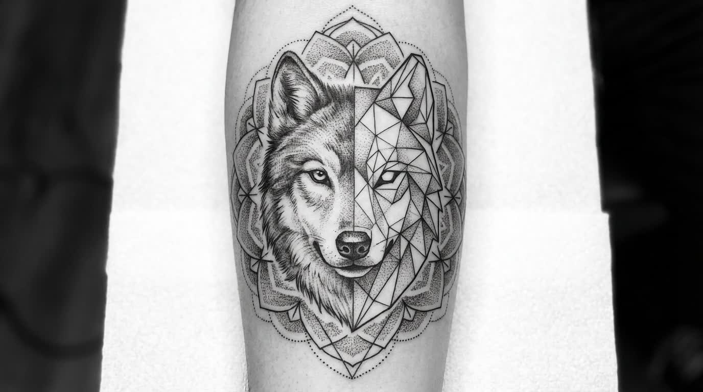 AI generated tattoo design